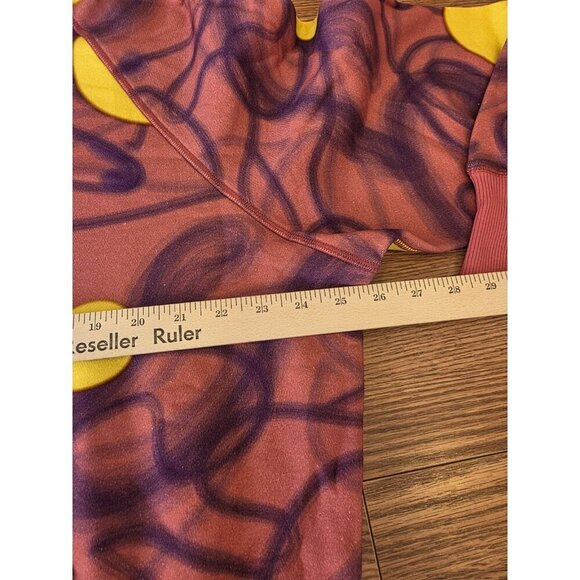 Mcnairy & co Hoodie Mens XL Orion Crewneck Pullover Pink Purple Heavyweight NWT - Picture 5 of 8